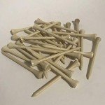 500 Premium 3 1/4 inch Bamboo Golf Tees Professional Grade, biodegradeable, high Performance, Bulk Pack