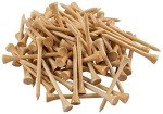 500 Premium 3 1/4 inch Bamboo Golf Tees Professional Grade, biodegradeable, high Performance, Bulk Pack