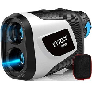 Golf Rangefinder Slope 1000 Yards Rechargeable Golf Laser Range Finder Flagpole Locking Vibration 6X Magnification Golfing Rangefinders for Golfers by VYTOOV