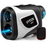 Golf Rangefinder Slope 1000 Yards Rechargeable Golf Laser Range Finder Flagpole Locking Vibration 6X Magnification Golfing Rangefinders for Golfers by VYTOOV