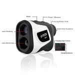 Golf Rangefinder Slope 1000 Yards Rechargeable Golf Laser Range Finder Flagpole Locking Vibration 6X Magnification Golfing Rangefinders for Golfers by VYTOOV