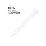 Pride Golf Tee, 2-3/4 inch Deluxe Tee , White