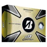 2023 Bridgestone Golf e12 Contact Golf Balls, White, Dozen