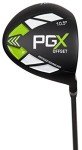 Pinemeadow Golf PGX Offset Driver, Left Hand, Black/Green