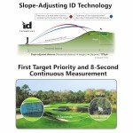Nikon Coolshot 20 GII Golf Laser Rangefinder (16666) Bundle with 3 Extra CR2 Batteries and a Cleaning Cloth - Laser Yard Alignment with Club Selection, and Slope - Range Finder Mens Golf Accesories