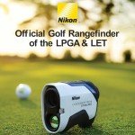 Nikon Coolshot 20 GII Golf Laser Rangefinder (16666) Bundle with 3 Extra CR2 Batteries and a Cleaning Cloth - Laser Yard Alignment with Club Selection, and Slope - Range Finder Mens Golf Accesories