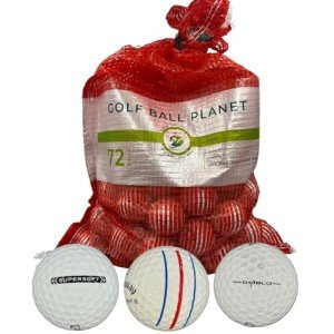 Golf Ball Planet 72 Golf Balls Used for Callaway in Mesh Bag 3A/2A Condition