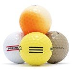 50 Recycled Golf Balls for Men - Hit-Away Bulk Used Golf Balls - Ideal for Practice & Range Sessions - Mixed Variety Shag Balls in Mesh Carry Bag