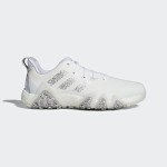adidas Men's CodeChaos 22 Spikeless Golf Shoes, Footwear White/Silver Metallic/Grey Two, 11.5