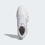 adidas Men's CodeChaos 22 Spikeless Golf Shoes, Footwear White/Silver Metallic/Grey Two, 11.5