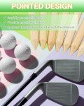 weyleity Bamboo Golf Tees | 1000 Pack 2 3/4 inch | 7X Strong, Reduce Friction & Side Spin