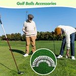 Mudder 600 Pack Golf Tees Bulk Wooden Golf Tees Wood for Men Balls Accessories(1-1/2-inch,White，Black)