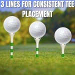 Against The Grain 500 Pack Plastic Golf Tees Bulk (3-1/4") Best Unbreakable Golf Tees for Men & Women – Premium Golf Ball Tees for Golf Drivers Reusable Plastic Tees