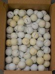100 Shag/Practice/Hit Away/Range Used Golf Ball Mix in Mesh Bag - Golf Ball Planet