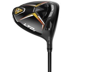 Cobra Golf 2022 LTDX Driver Matte Black-Gold Fusion (Men's, Right Hand, UST Helium Nanocore, Senior Flex, 10.5)