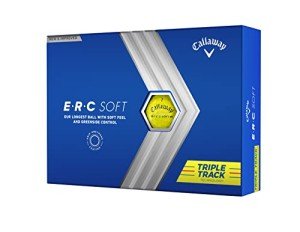 Callaway Golf ERC Soft Golf Balls (Yellow Triple Track)