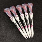Tornado Tee Red White & Blue High Performance Golf Tee