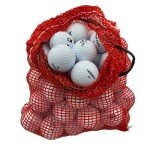Golf Ball Planet 72 Store Line Assorted Used Recycled Golf Balls in Mesh Bag 4A/3A Condition