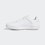 adidas Women's Retrocross Spikeless Golf Shoes, Footwear White/Sand Strata/Gum 3, 7.5