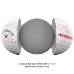 Callaway Golf BL CG SUPERSFT 23 RED Splatter 12B PK