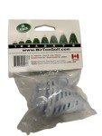 BirTee Golf Tees - PRO Speed Plus with Flexibility & Durability - 8 Pack. Indoor Golf Tees/Golf Simulator Tees/Winter Plastic Golf Tees (White)