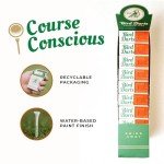 Bird Darts Premium Bamboo Golf Tees | 10 Packs of 18 Wooden Golf Tees in Cigarette-Style Packaging | Durable, Biodegradable 2 ¾ Golf Tees | Golf Tee Holder & Organizer for Stylish, Organized Golfers