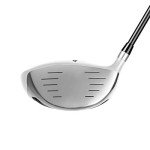 Powerbilt TPS Supertech 10.5 Degree Right Handed Golf Driver for Men, White/Red Includes Head Cover