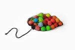 Clean Green Golf 24 Recycled Used Golf Balls - Color Brand Name Bulk Mix - Good Condition Colored Graded Ball - Includes GolfBalls and Mesh Carrying Bag (24)