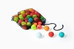 Clean Green Golf 24 Recycled Used Golf Balls - Color Brand Name Bulk Mix - Good Condition Colored Graded Ball - Includes GolfBalls and Mesh Carrying Bag (24)