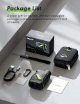 Flysocks Golf Rangefinder with Slope, 1200 Yards Laser Range Finder, 7X Magnification, Rechargeable Range Finders Golfing with Flagpole Lock Vibration, Magnetic Strip, Golf Accessories for Hunting