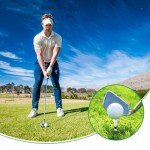 Vinsot 1000 Pcs Golf Tees Bulk 1-1/2 Inch Wood White Stripe Tees for Women Men Ladies Clubs Golf Ball Theme Party Accessories