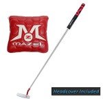 MAZEL Tour GS Men's Golf Putter,34 Inch,Right Handed (GS3-Red Grip)
