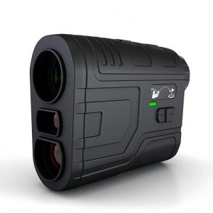 Precision Pro Golf Rangefinder with Slope On/Off,1200 Yards Laser Range Finder,±1 Yard Accuracy,Pin-Lock Technology,Tournament Legal,7X Magnification,Fast Focus,Waterproof,Premium Carry Case,Light