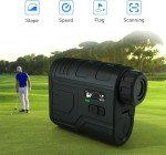 Precision Pro Golf Rangefinder with Slope On/Off,1200 Yards Laser Range Finder,±1 Yard Accuracy,Pin-Lock Technology,Tournament Legal,7X Magnification,Fast Focus,Waterproof,Premium Carry Case,Light