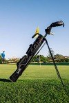 Lightweight Sunday Golf Bag with Stand - Easy to Carry, Durable Pitch n Putt Bag for Driving Range, Par 3 and Executive Courses