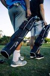 Lightweight Sunday Golf Bag with Stand - Easy to Carry, Durable Pitch n Putt Bag for Driving Range, Par 3 and Executive Courses