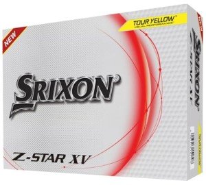 Srixon Z Star XV 8 - Docena de Pelotas de Golf Premium - Nivel Tour - Rendimiento - Uretano - 4 Piezas - Accesorios de Golf Premium y Regalos de Golf