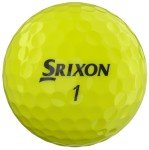 Srixon unisex adult Yellow Golf Ball, Yellow, Dozen US