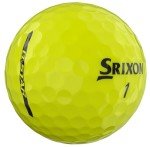 Srixon unisex adult Yellow Golf Ball, Yellow, Dozen US