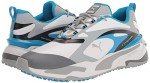 Puma Golf Men's Gs-Fast Golf Shoe, Puma White/Quarry/Ocean Dive, 9.5