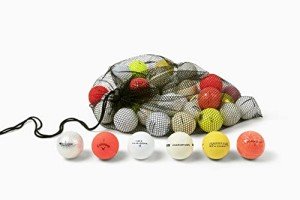 100 Miscellaneous Hit Away Practice Range Shag Used Golf Balls - Cheap Bulk Golfballs Great for Beginners and Golf Swing Practice