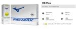 Mizuno RB MAX Golf Balls | White