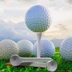 Mudder 600 Pack Golf Tees Bulk Wooden Golf Tees Wood for Men Balls Accessories(2-3/4 Inch,White)