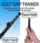 Zcoorey Golf Swing Trainer aid - Golf Training aid to Improve Hinge, Forearm Rotation, Shoulder turna and Grip.Portable Collapsible Swing Trainer Equipped with Golf Grip Trainer