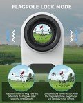 JIEHOME Golf Range Finder X1 660 Yards Rangefinder with Slope Flagpole Lock Vibration 6X Magnification Rechargeable Hunting Laser Rangefinders Golfing Rangefinder Disc Bowhunting