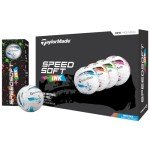 TaylorMade Golf Speed Soft Ink Multi Pack Golf Balls