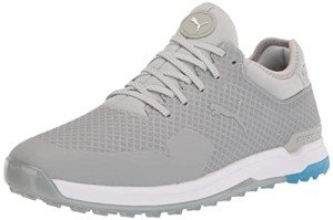 PUMA mens Proadapt Alphacat Golf Shoe, High Rise/Puma Silver/Ibiza Blue, 10.5 US