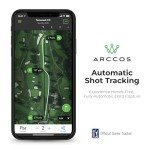 Arccos Smart Sensors: Automatic Golf Game Tracking System, A.I. Powered Caddie, A.I. GPS Rangefinder & Smart Club Distances