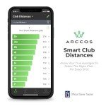 Arccos Smart Sensors: Automatic Golf Game Tracking System, A.I. Powered Caddie, A.I. GPS Rangefinder & Smart Club Distances