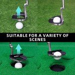 KOFULL Golf Putter-Golf Putters for Men Right Handed, Golf Men's Putter, Mens Putters Right Hand, Men Golf Putter with Ball Picking Function Stainless Steel Head & Shaft for Golf Putting